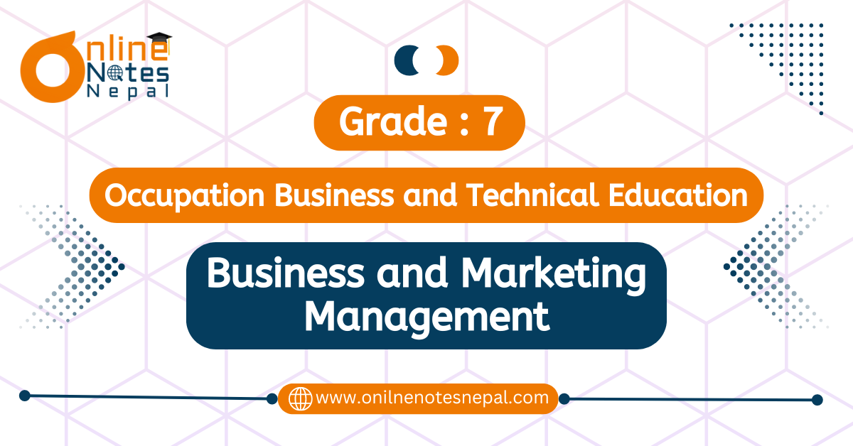 Business and Marketing Management